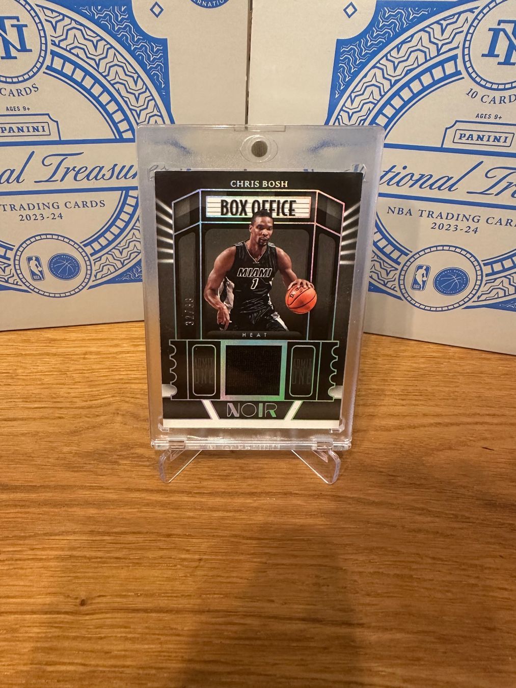 Nba Carte collezionabili: Carte Panini Chris Bosh Box Office patch Noir /99 – Usato da Vullierens venduto da Gaara04