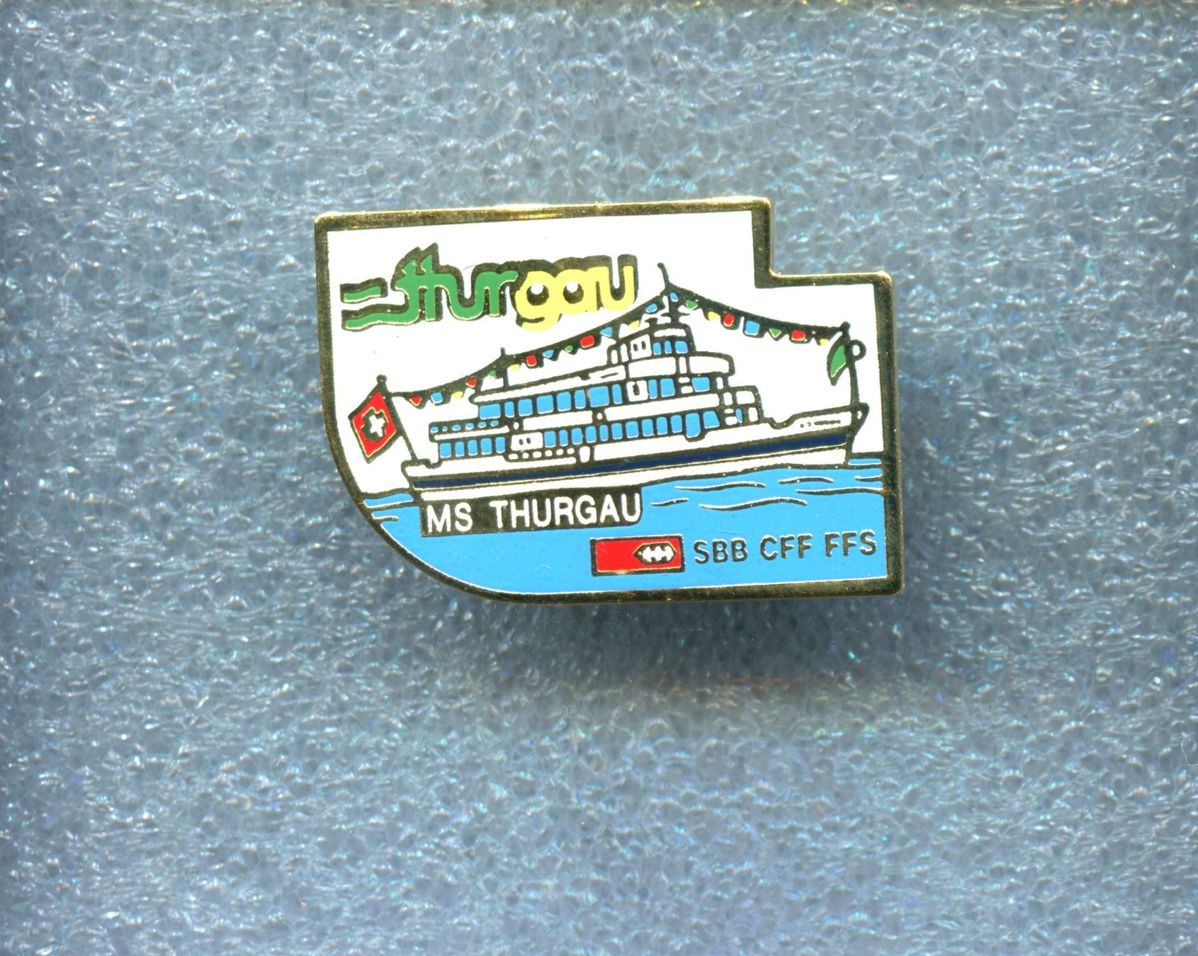 SBB/CFF/FFS Placchette & Badge: SBB CFF FFS  MS  Thurgau – Usato da Winterthur venduto da Sammleroase