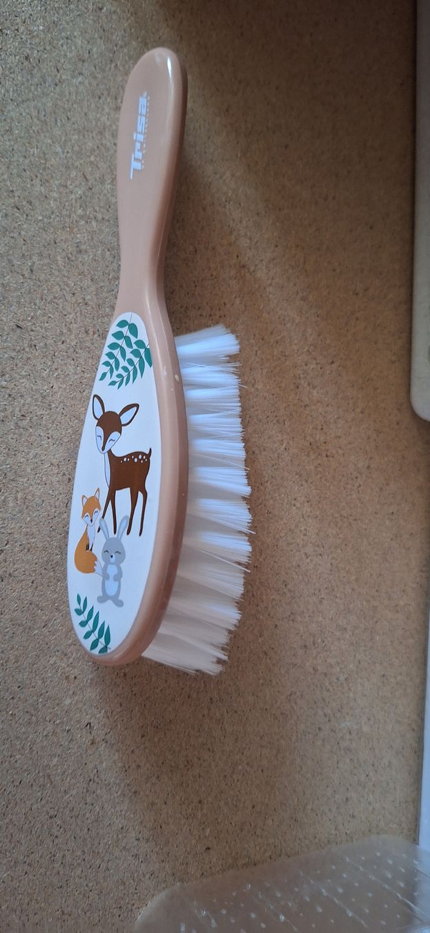 Trisa Altro per la cura dei capelli: Trisa Kinderhaarbürste mit Tieren neuwertig – Nuovo e nell'imballaggio originale da Luzern venduto da Briefmarkentaube