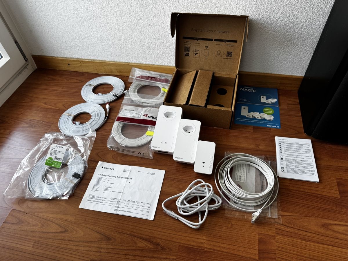 Devolo Wlan: Devolo Magic WLAN Powerline Adapter Set  – Gebraucht aus Zollikofen von Comcast 1
