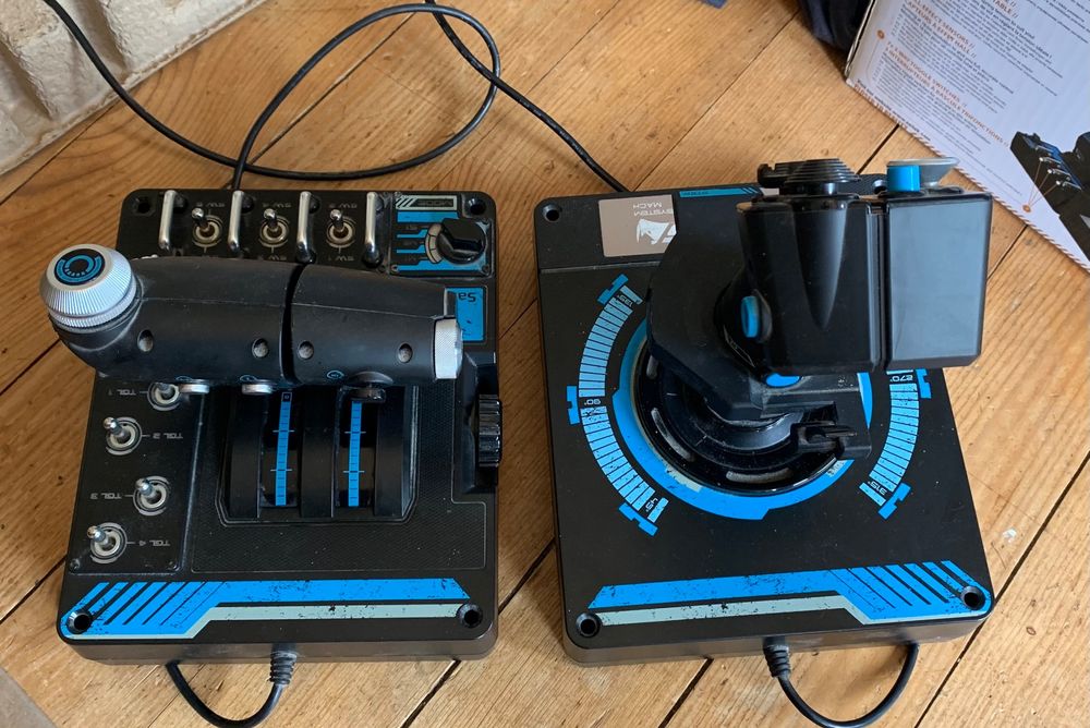 Logitech G Saitek Pro Flight X56 Rhino. H.O.T.A.S. | Kaufen auf Ricardo