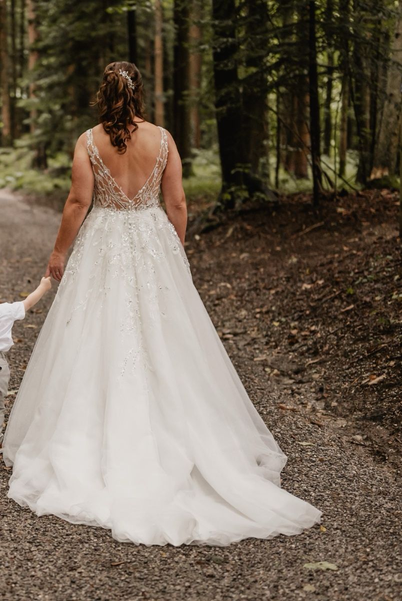 Vestiti: Traumhaftes Brautkleid mit Glitzer – Usato da Bolligen venduto da weg_nj55 3