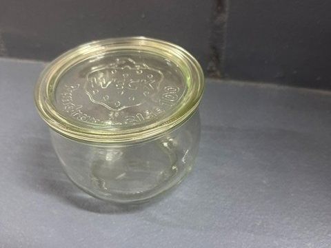 Weck Contenitori & Simili: Weck Einmachglas 100 mit Glasdeckel – Nuovo (secondo la descrizione) da Pfäffikon ZH venduto da thf_rqs2