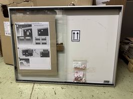 neuer WSM Schaukasten f. 8xDIN A4, HxBxT 680x960x30mm