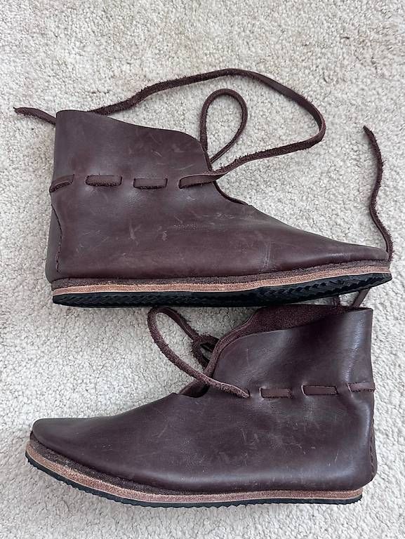 Scarpe da uomo: Lederschuhe, Wikinger  – Nuovo e nell'imballaggio originale da Münchenstein venduto da focuz