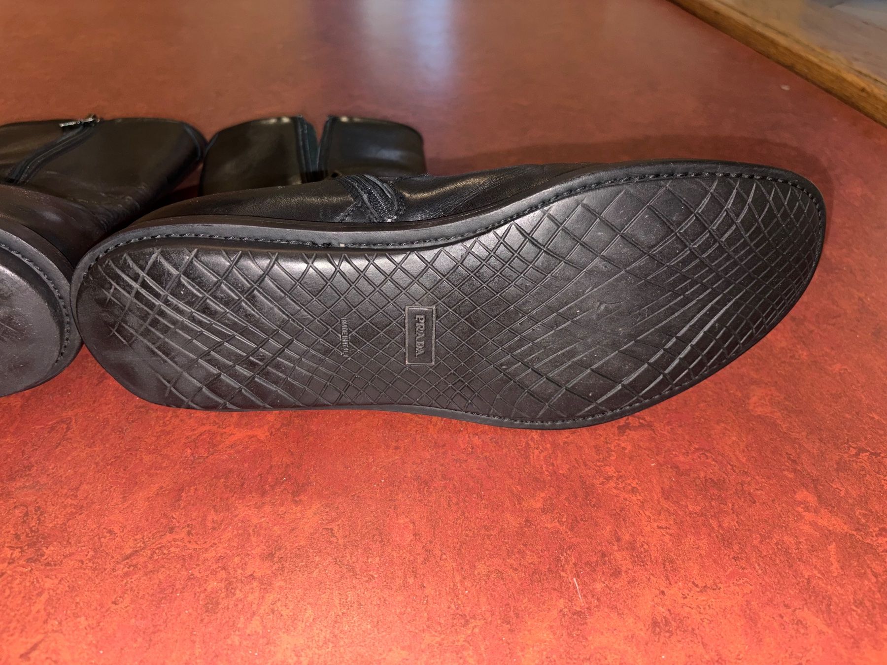 Herrenschuhe: Prada Lederstiefel – Gebraucht aus Basel von miauu__ 5