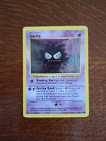 Pokemon Gastly Base Set Shadowless 50/102