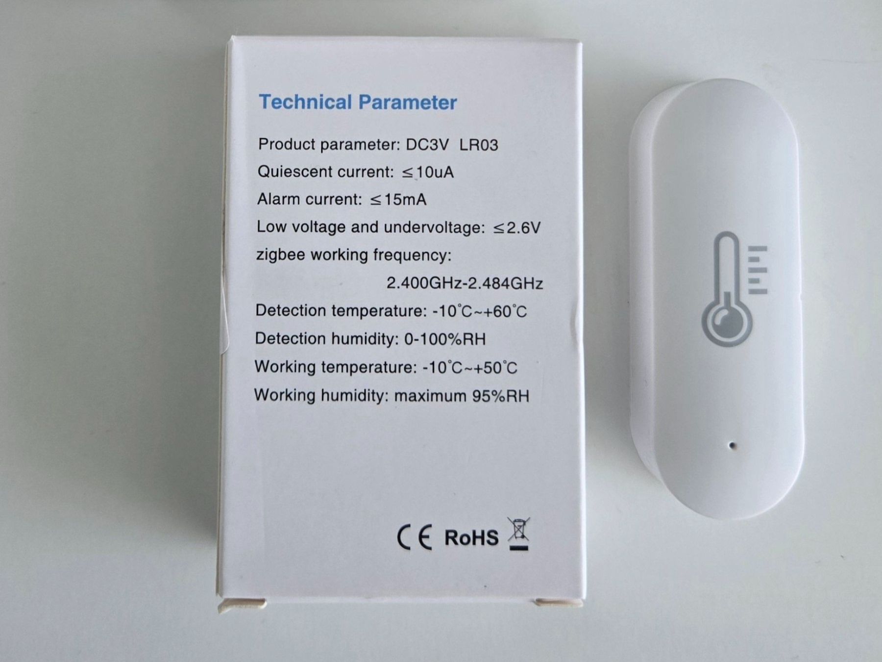 Steuerung: 3 Temp. Sensor Zigbee – Neu (gemäss Beschreibung) aus Sarmenstorf von Lunares_Mare