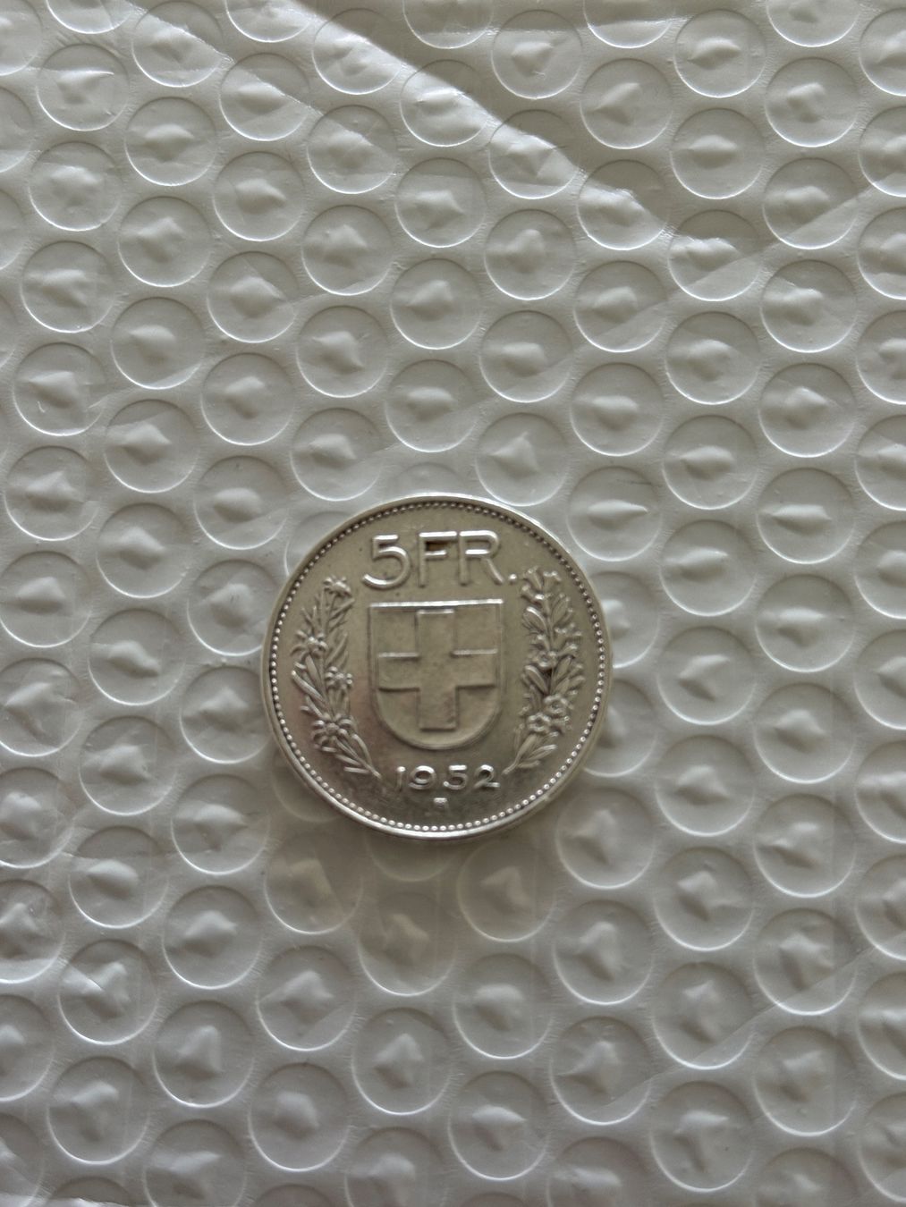 Tutti le monete: Seltener 5 Franken 1952  gute Erhaltung – Nuovo (secondo la descrizione) da Wallisellen venduto da SWISS_SILVER1 1