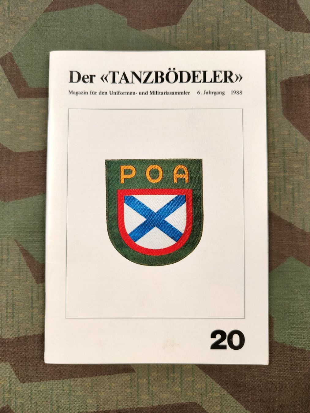 Schweizer Armee Uniformi: Der «TANZBÖDELER» Nr. 20 – Usato da Bauma venduto da SwissMilitaria