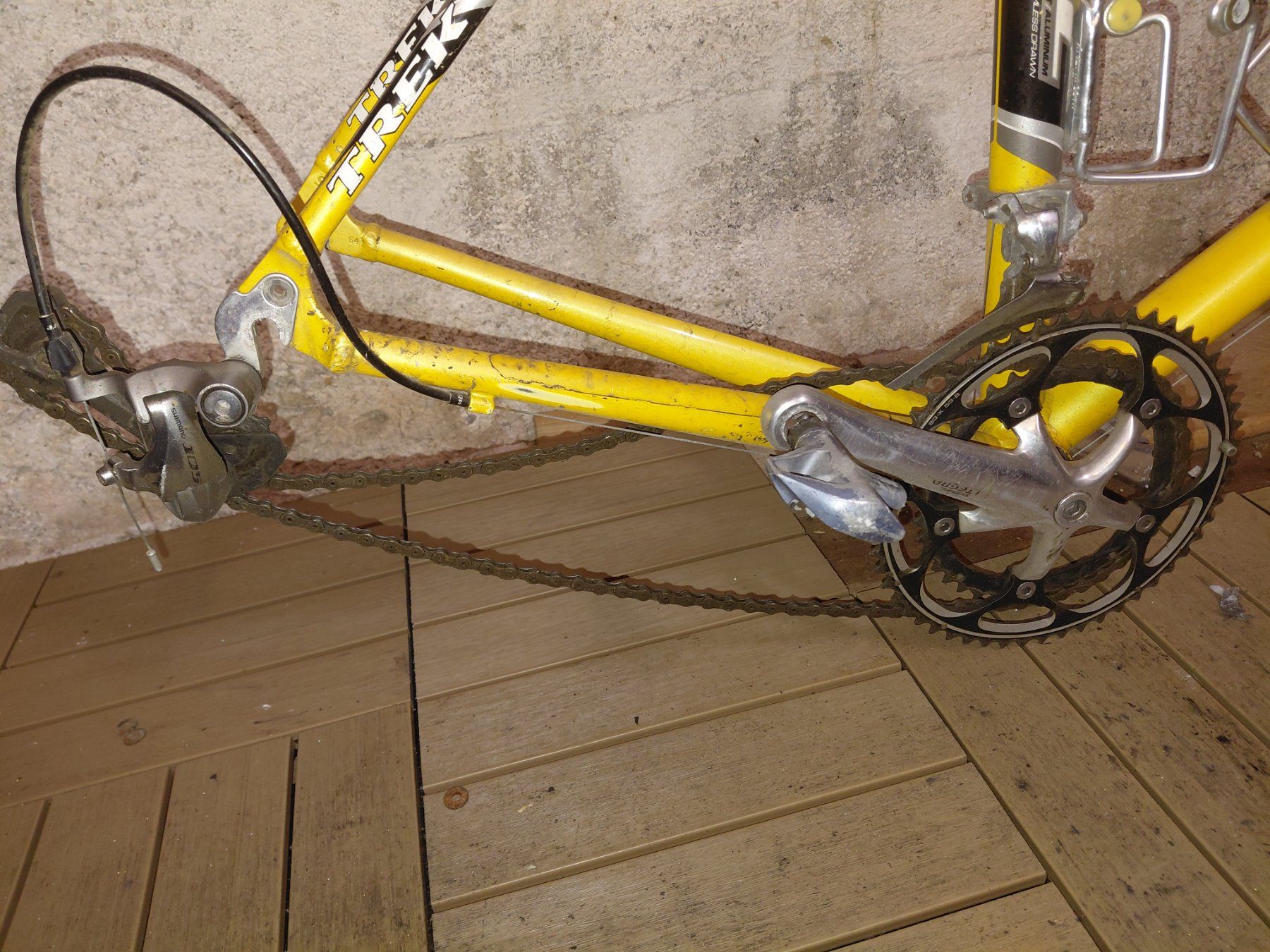 Trek Pièces détachées: TREK RENNRAD - RAHMEN MIT KOMPONENTEN – D'occasion à Bern par wau68 1