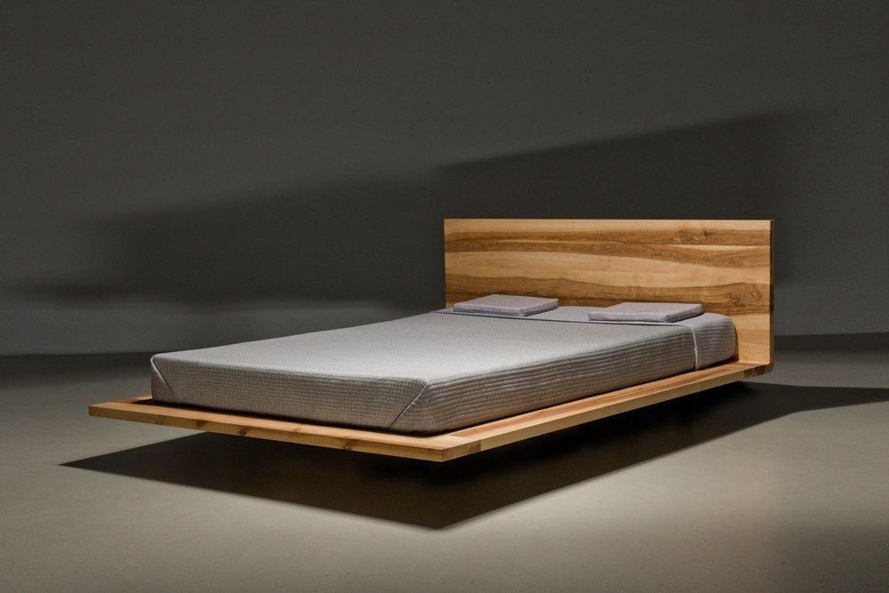 Bett MOOD 200x200 minimalistisches Schwebebett modern Design (Neu und ...