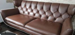 Leder Sofa 
