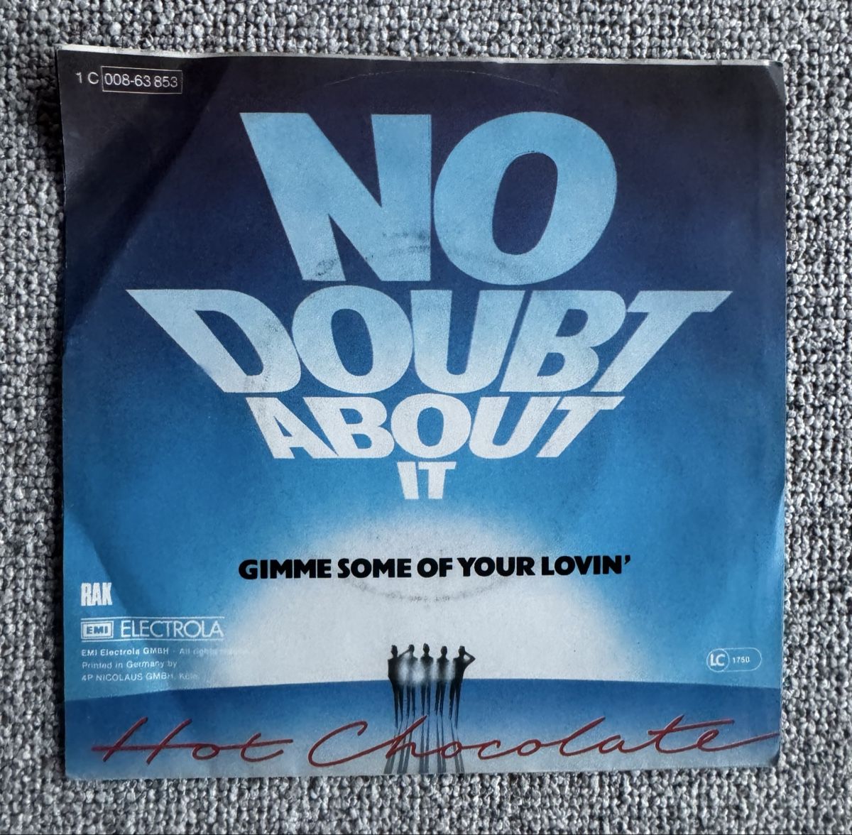 Dischi in vinile: Hot Chocolate -  No Doubt About It - 7" Single - 80s – Usato da Rorbas venduto da BlackstarRecords