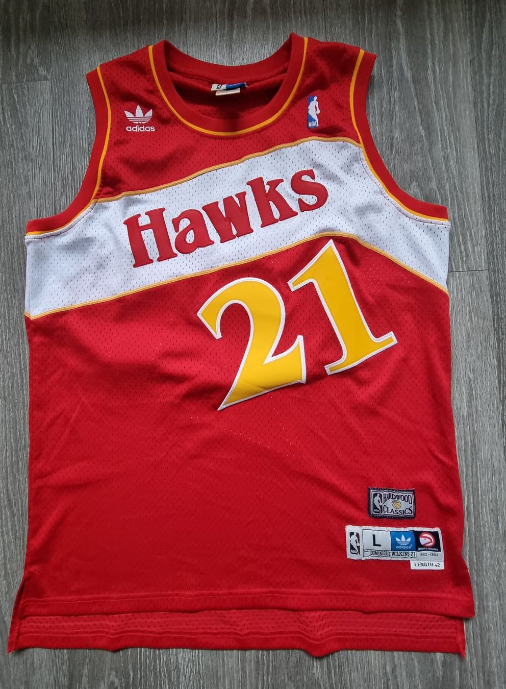 Adidas Canottiere & Pantaloni: Atalanta Hawks | Wilkins #21 | NBA – Nuovo (secondo la descrizione) da Zollbrück venduto da MiKron