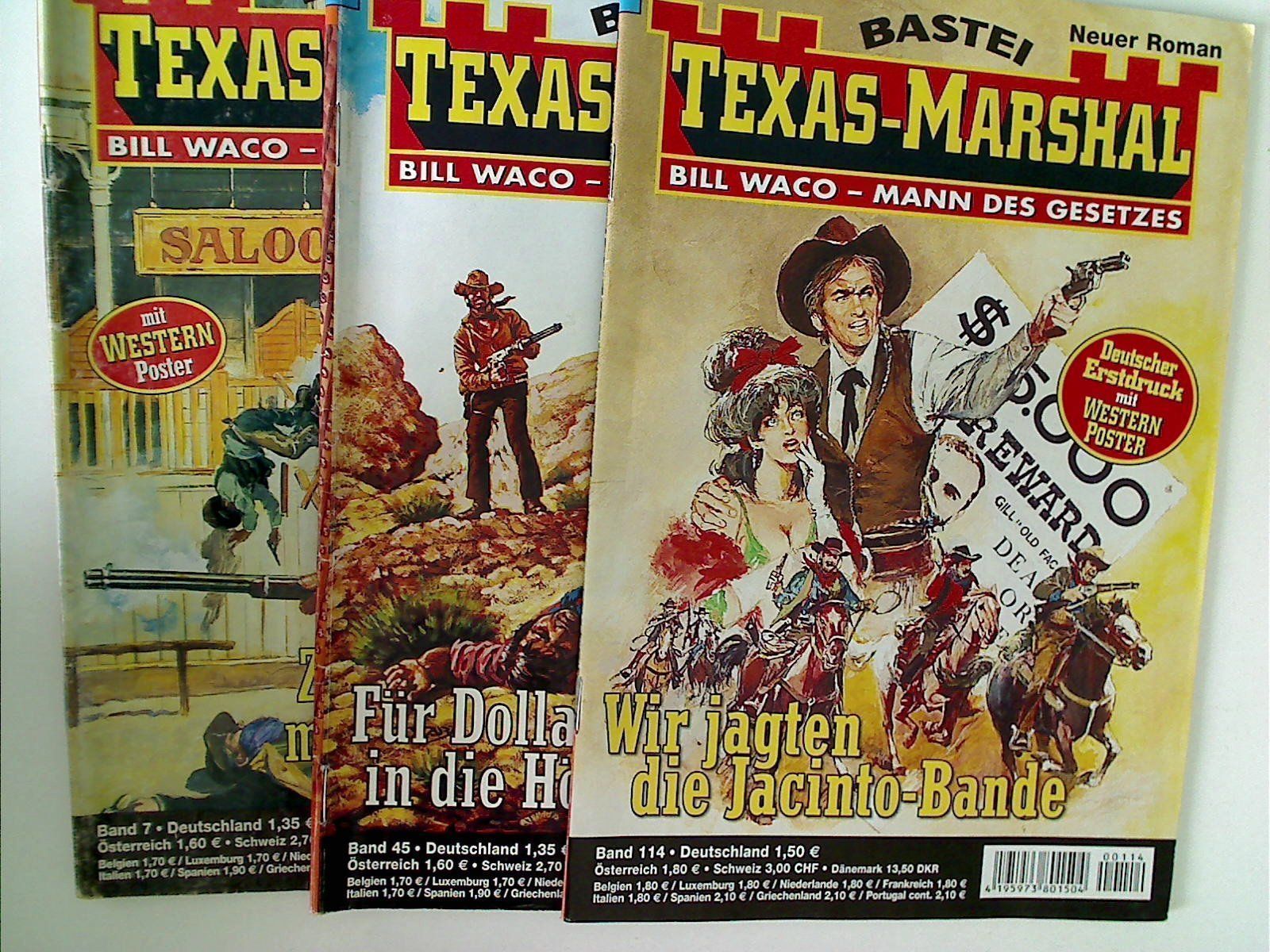 Libri: Western:Texas-Marshal – Usato da Siebnen venduto da Western-Roman