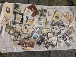 Lot alte Fotos Vintage Portrait Familie Sammlung ca. 1900/10