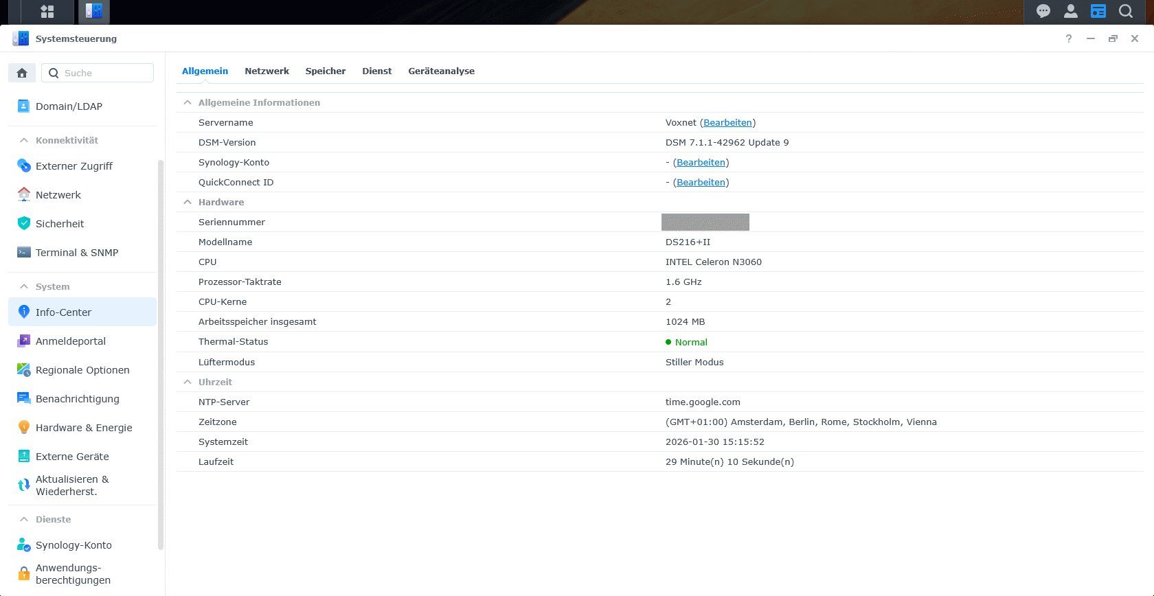 Revox Lettore multimediale & Streamer: Revox Multiuser Server Synology DS216+II – Usato da Unterägeri venduto da sumatronic 7