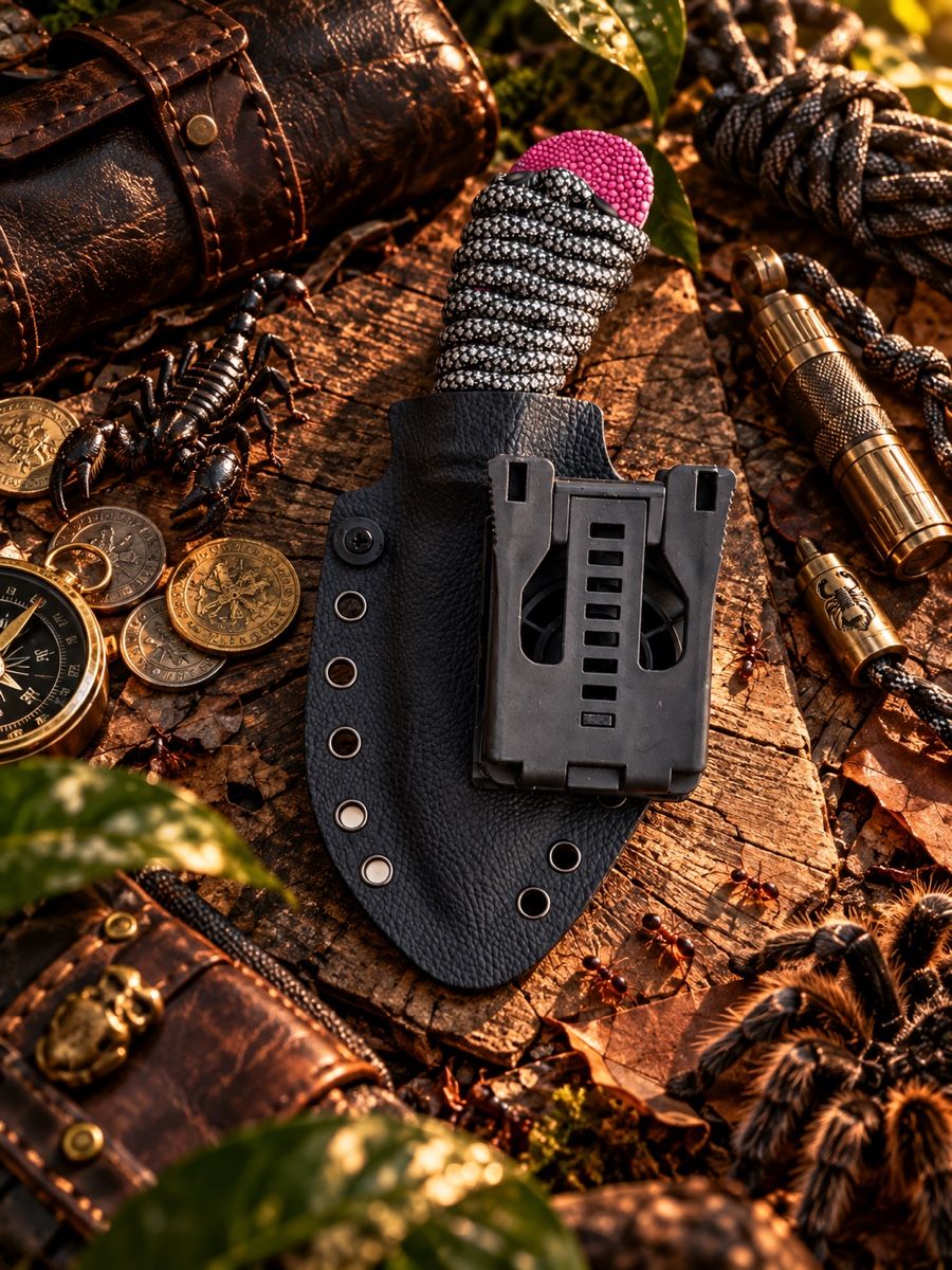 SABER TOOTH 1/1 – Survival & Bushcraft Knife Swiss Made (Neuf (Voir ...