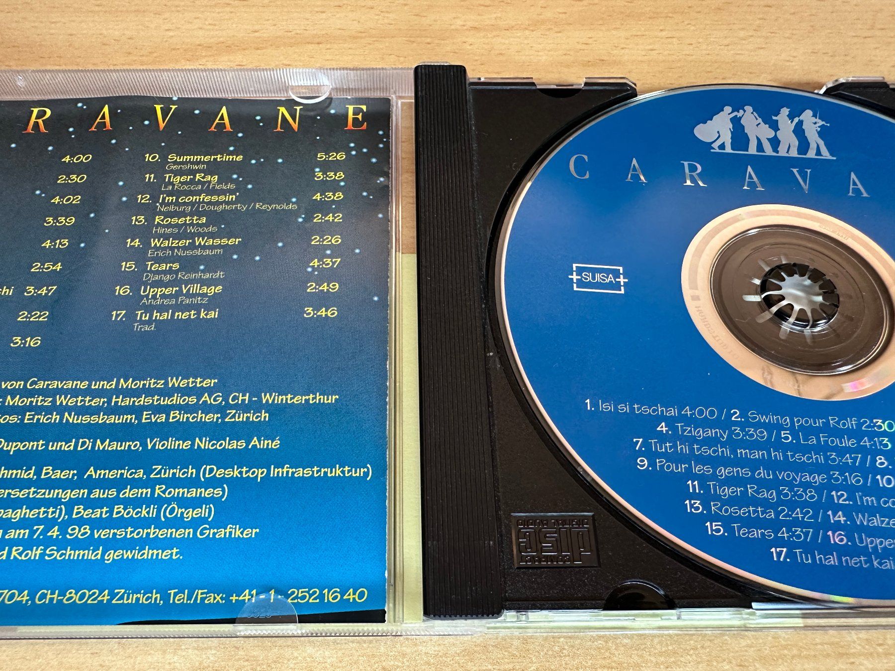 CD: Caravane - Tzigany – Usato da Rikon im Tösstal venduto da Alpenmutz 2