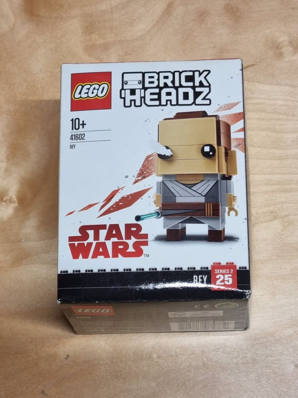 Lego Kit di costruzioni: LEGO Star Wars 41602 Rey BrickHeadz – Nuovo e nell'imballaggio originale da Basadingen venduto da NekoBricks 1