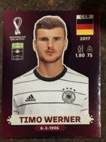 Panini WM 2022 Timo Werner GER 20 Sticker Karte