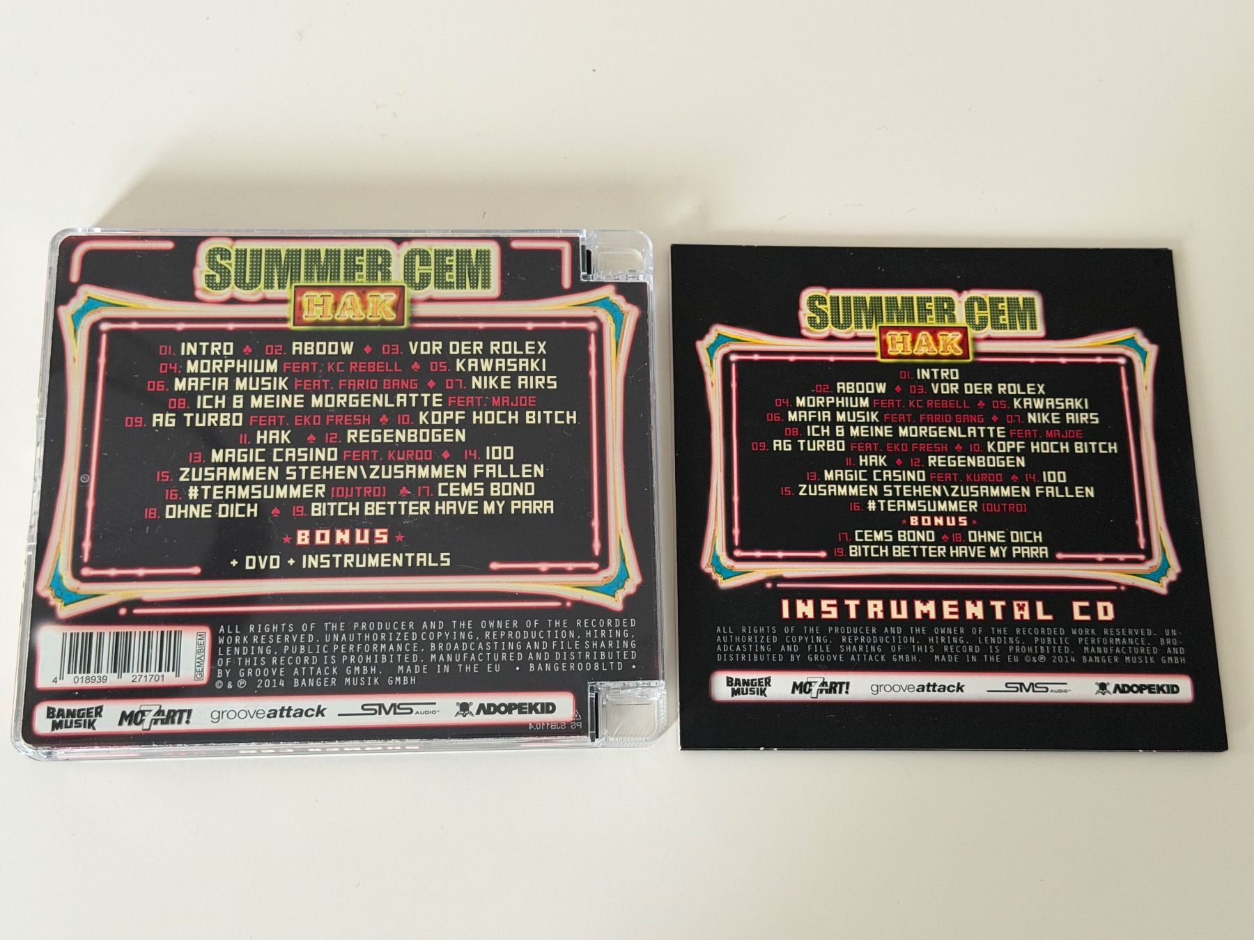 CD: Summer Cem - Hak - 2CD+DVD aus Baba Edition – Nuovo (secondo la descrizione) da Altstätten SG venduto da sheamus 1