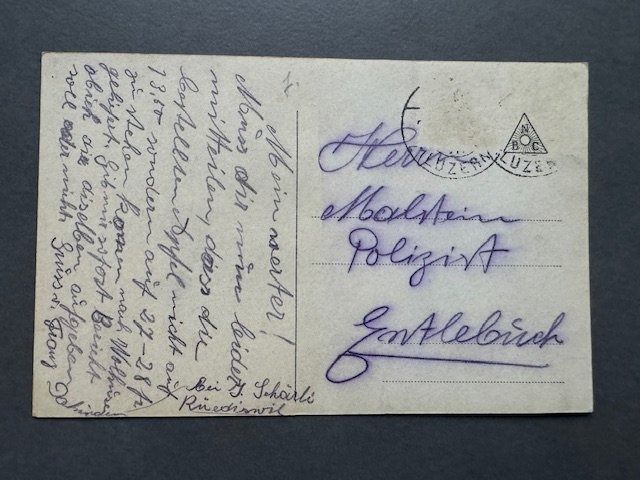 Cartoline postali: Antike Postkarte, Junge mit Angel – Usato da Honau venduto da Ritika 1