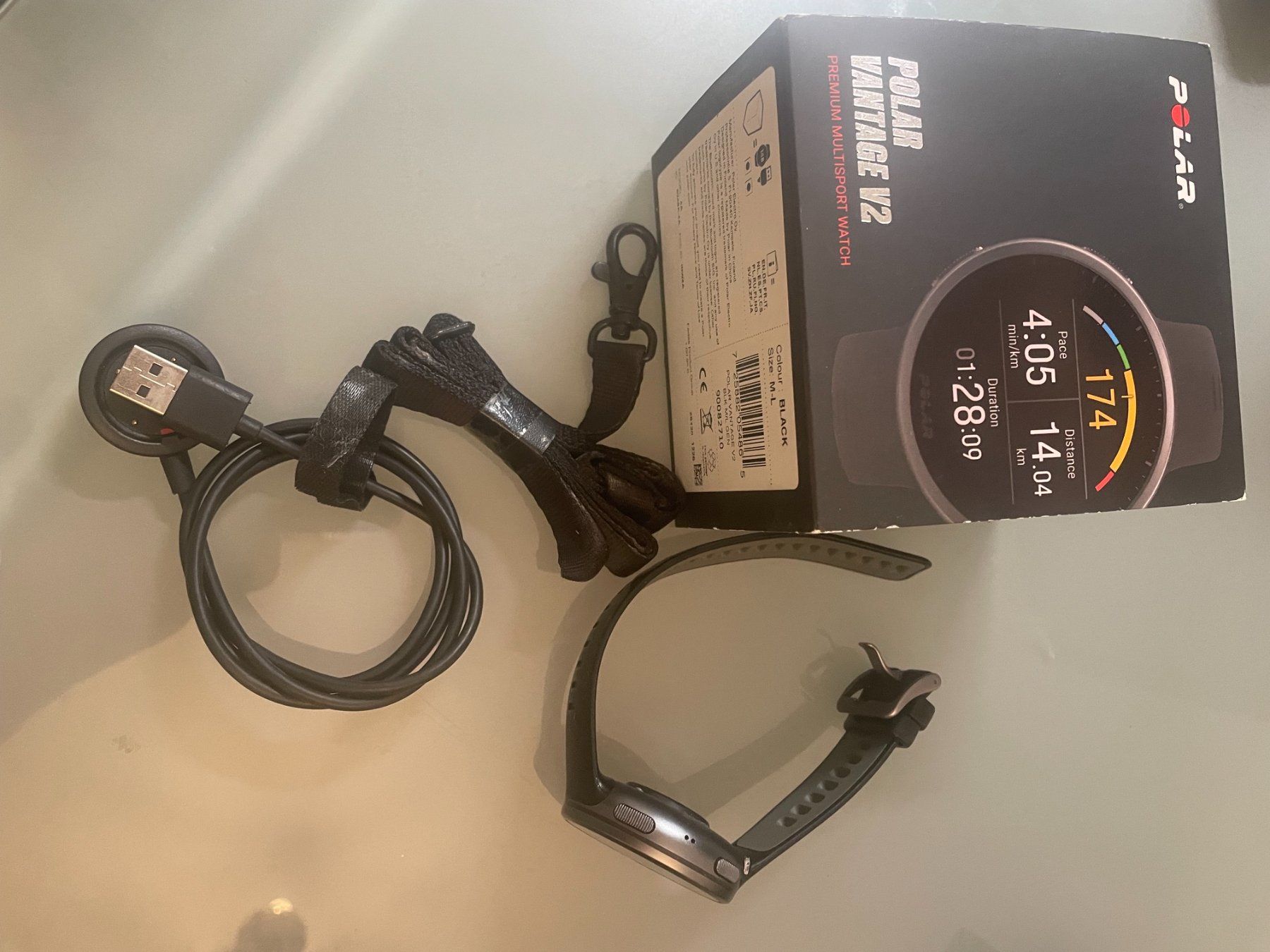 Polar Smartwatch: Polar Vantage 2 Premium Multisport Watch – Usato da Meierskappel venduto da Maca0