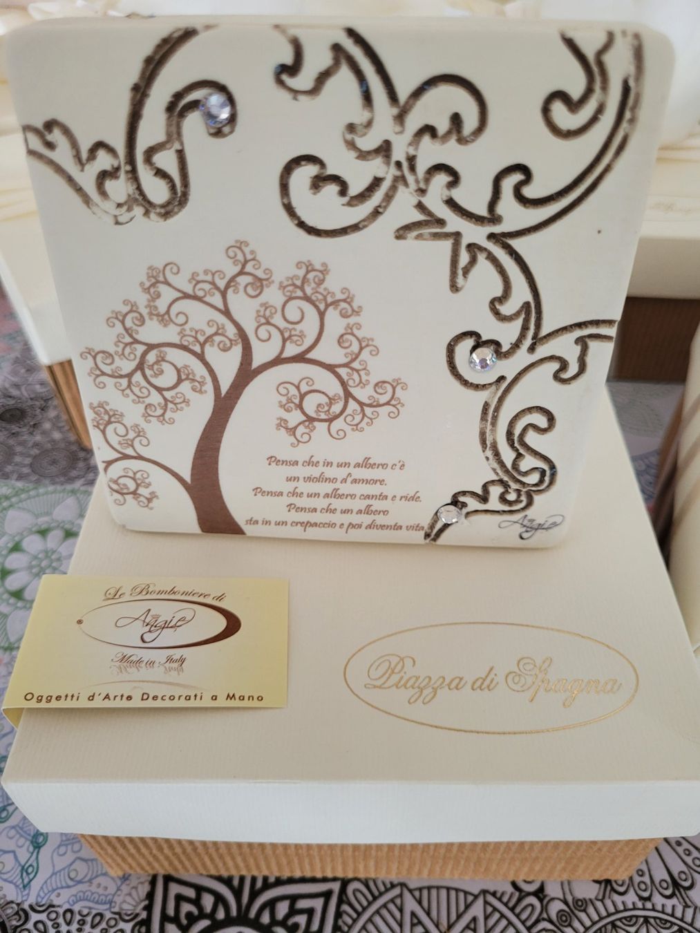 Tutte le decorazioni: 11 Bomboniere Baum des Lebens – Nuovo e nell'imballaggio originale da Niederwangen BE venduto da f.papalo 3