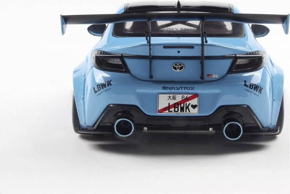 Toyota GR86 LBWK BODY KIT blau Solido (Neu und originalverpackt) in ...