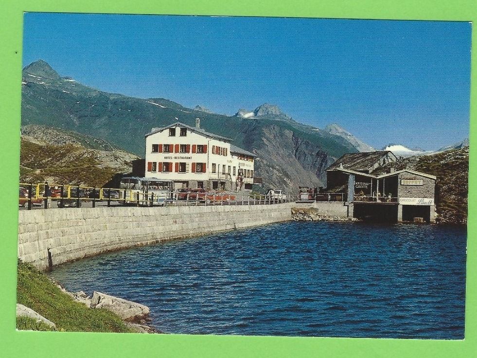 Ansichtskarten: Grimselpass, Wallis-Bern – Gebraucht aus Zürich von t24_de