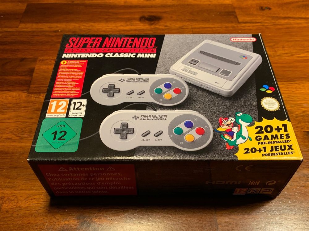 Super Nintendo SNES Classic Mini - wie Neu | Kaufen auf Ricardo