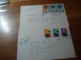 USA, 1960, 2 FDC UNO New York, gelaufen