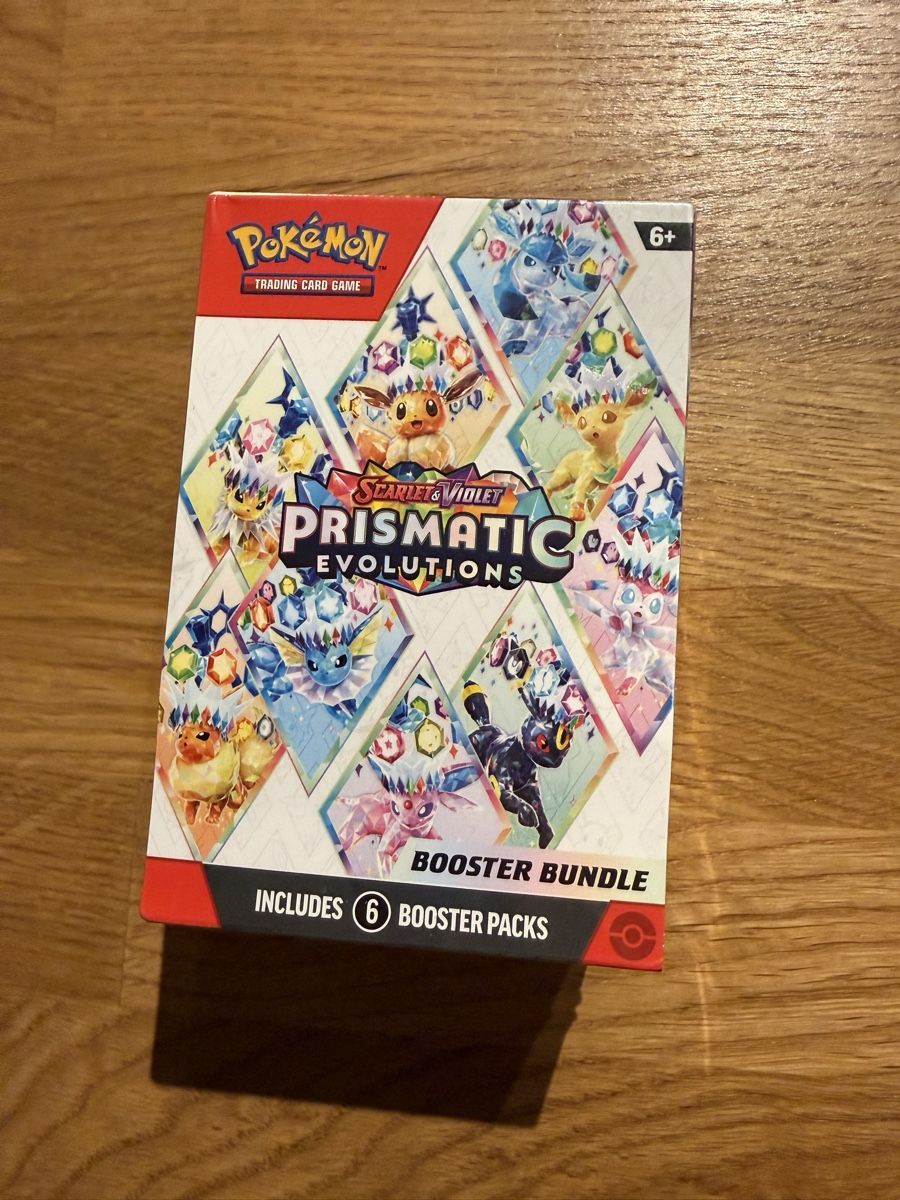 Pokémon Carte collezionabili: Prismatic Evolution Booster Bundle – Nuovo e nell'imballaggio originale da Amriswil venduto da sim_nlb6