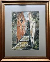 Aquarelle signée de l'an 2004