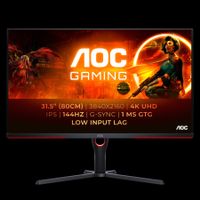 Gaming Monitor /NEU / AOC U32G3X / 32 Zoll / 4K UHD / 144 Hz