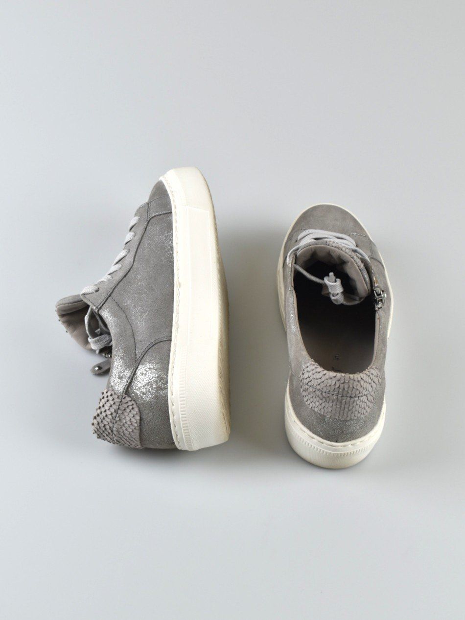 Gabor Damenschuhe: Gabor Sneaker, silber, Gr.38 (5) – Gebraucht aus Nürensdorf von 2ND_STORY 3