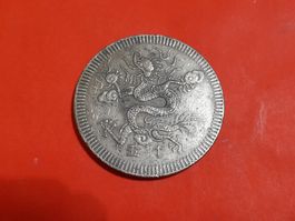 Asiatische Medaille oder Münze, 30.5g