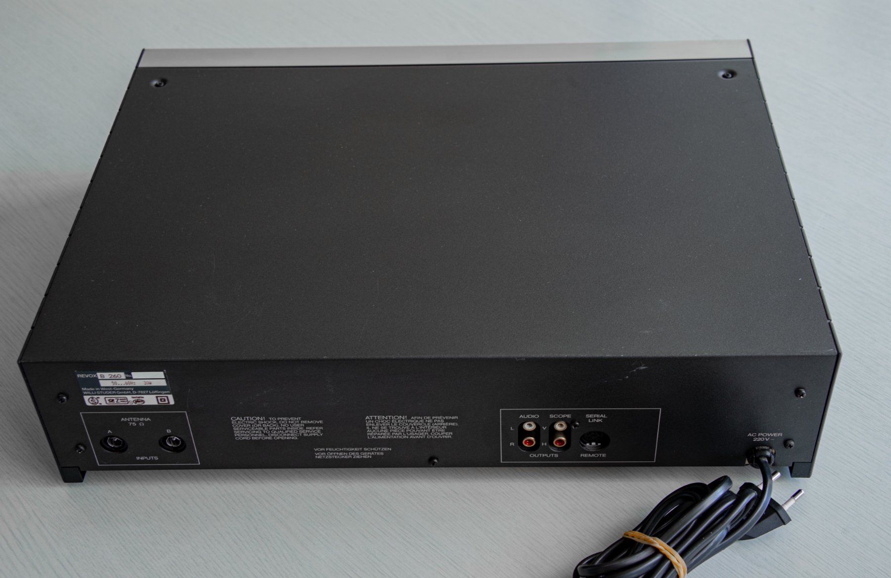 Revox Radio: REVOX B 260 Tuner – Usato da Rüti ZH venduto da Fadeproof 5