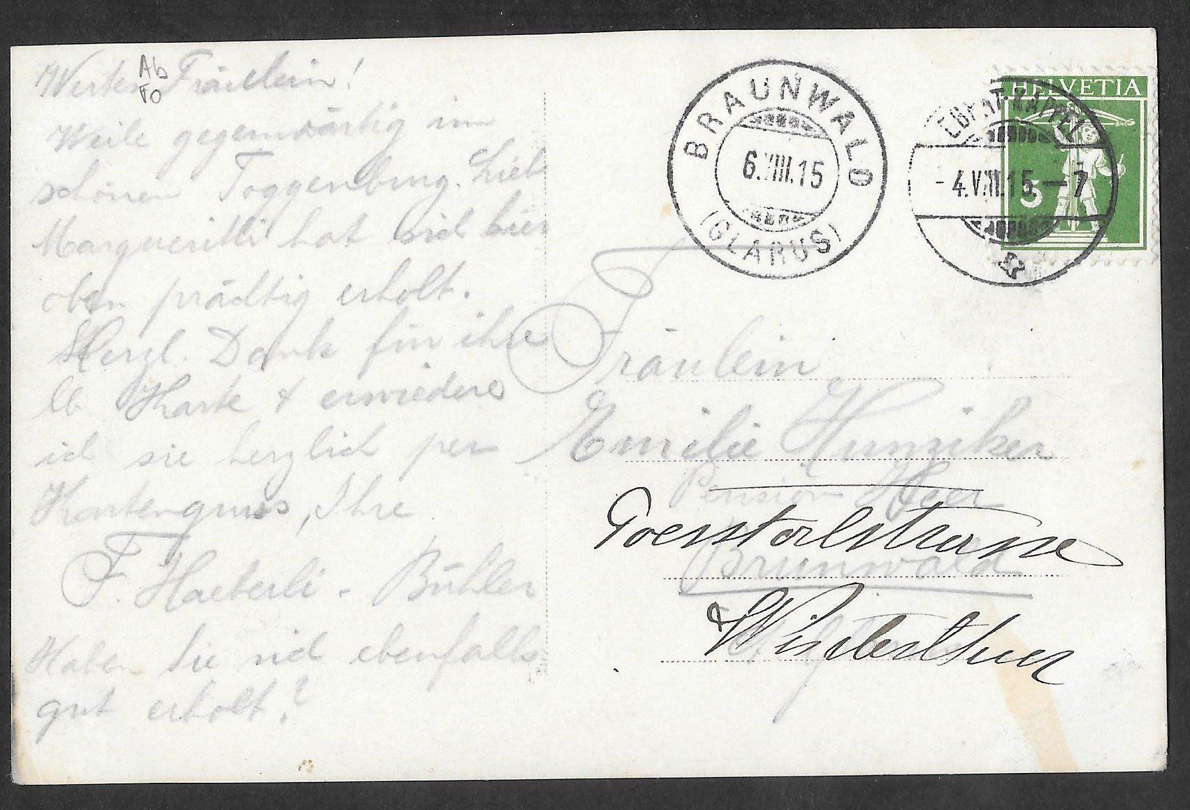 Cartes postales: Ebnat Gesamtansicht – D'occasion à Olten par clotaldi 1