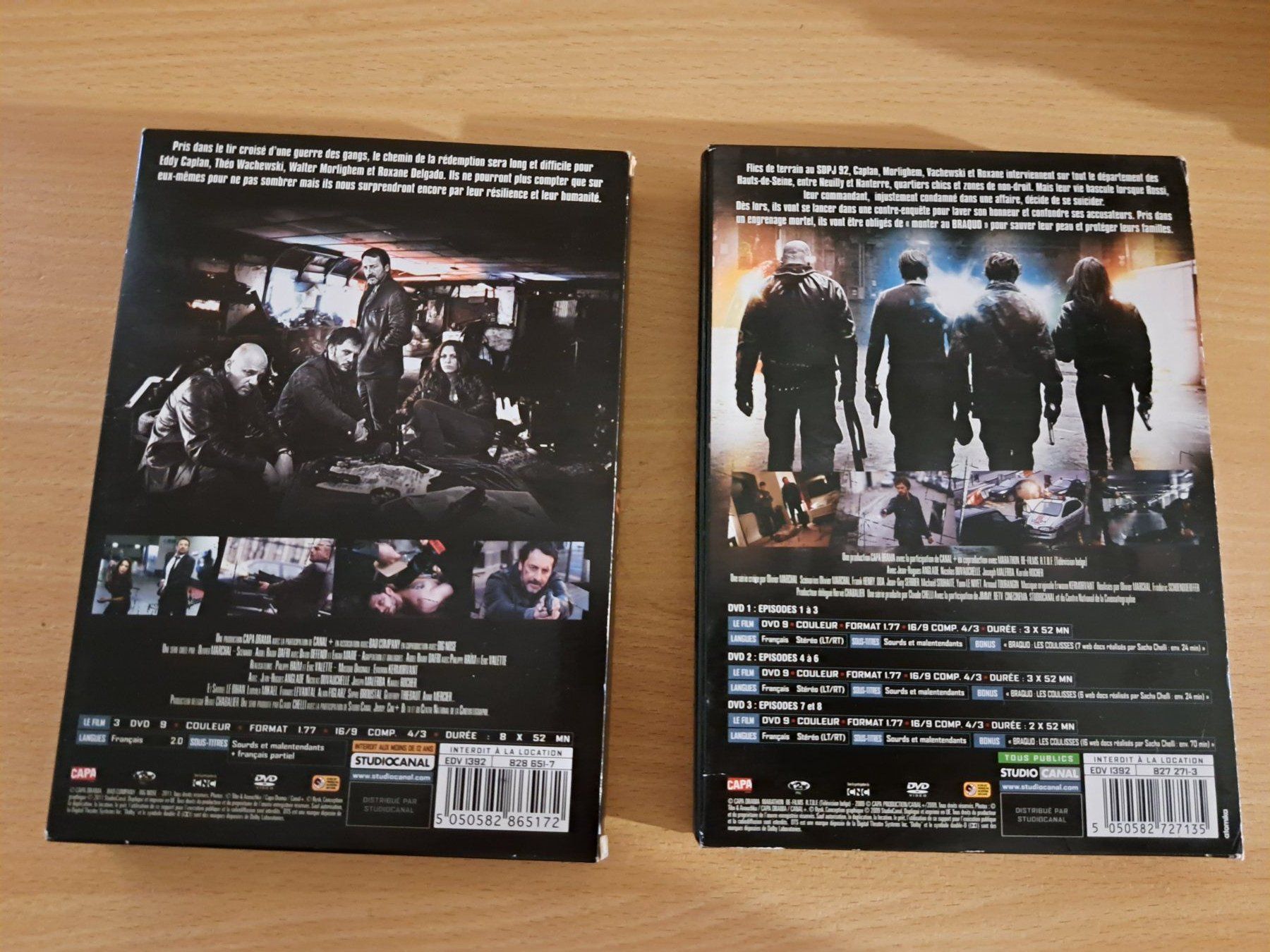 Tutti i DVDs: DVD Série Braquo Saison 1 et 2 – Usato da Pully venduto da bro_n52j 1