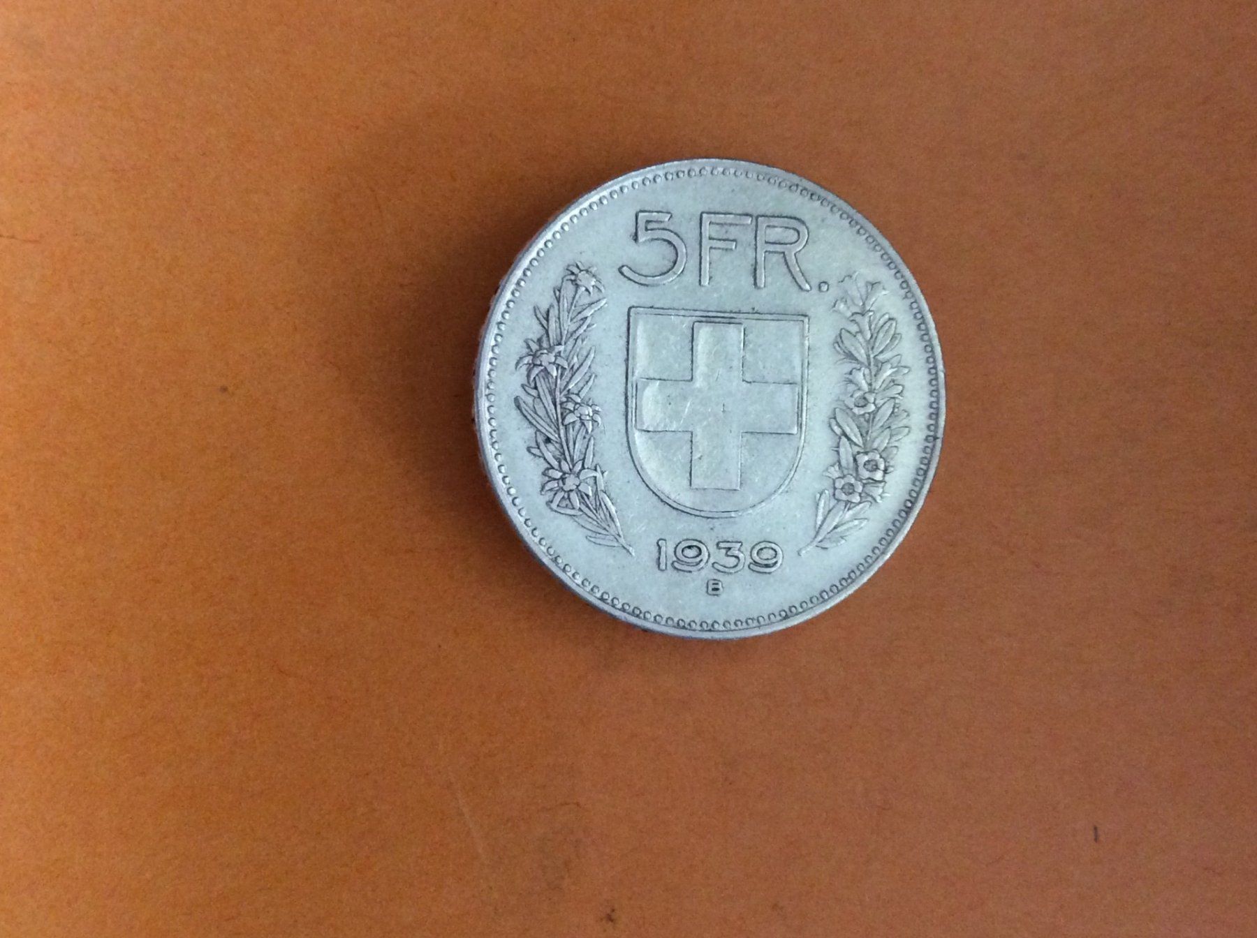 Tutti le monete: 5 francs  1939 – Usato da Genève venduto da pie_fh2d