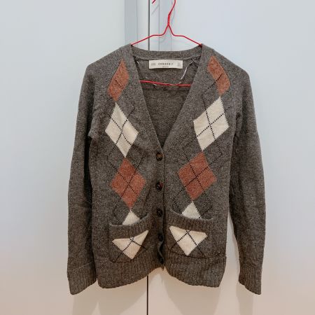 ZARA WOOL Cardigan Strickjäckli - Strickjacke