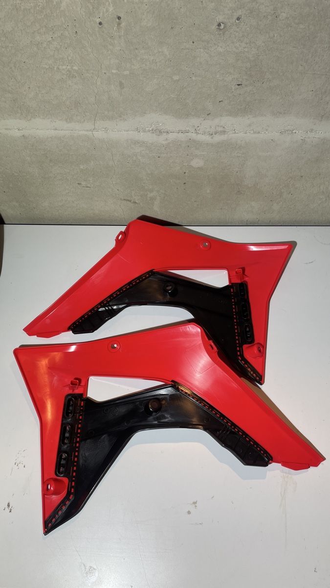 Honda Tutti i ricambio per moto: Honda CRF 250 / 450RX Kühlerplastik – Usato da Heimberg venduto da Grony.14 1