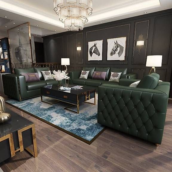 Sofas: Modern JVMOEBEL Leather Fabric Sofa 3-Seater Couch – Gebraucht aus Zug von jvmoebel-schweiz 4