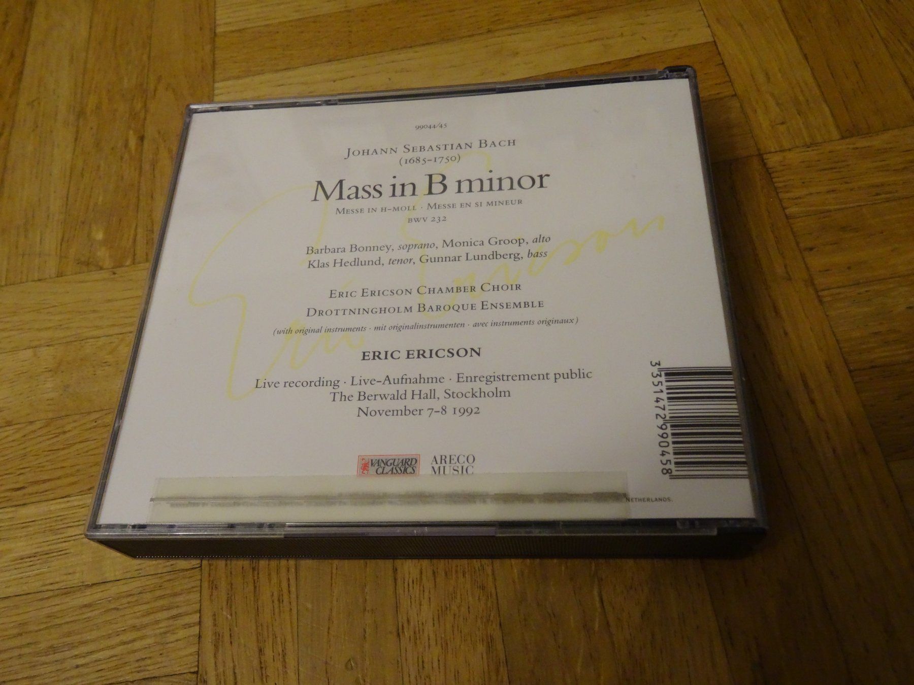 CD: J.S. Bach - Mass in B Minor CD – Usato da Olten venduto da Disc-Ausverkauf 1
