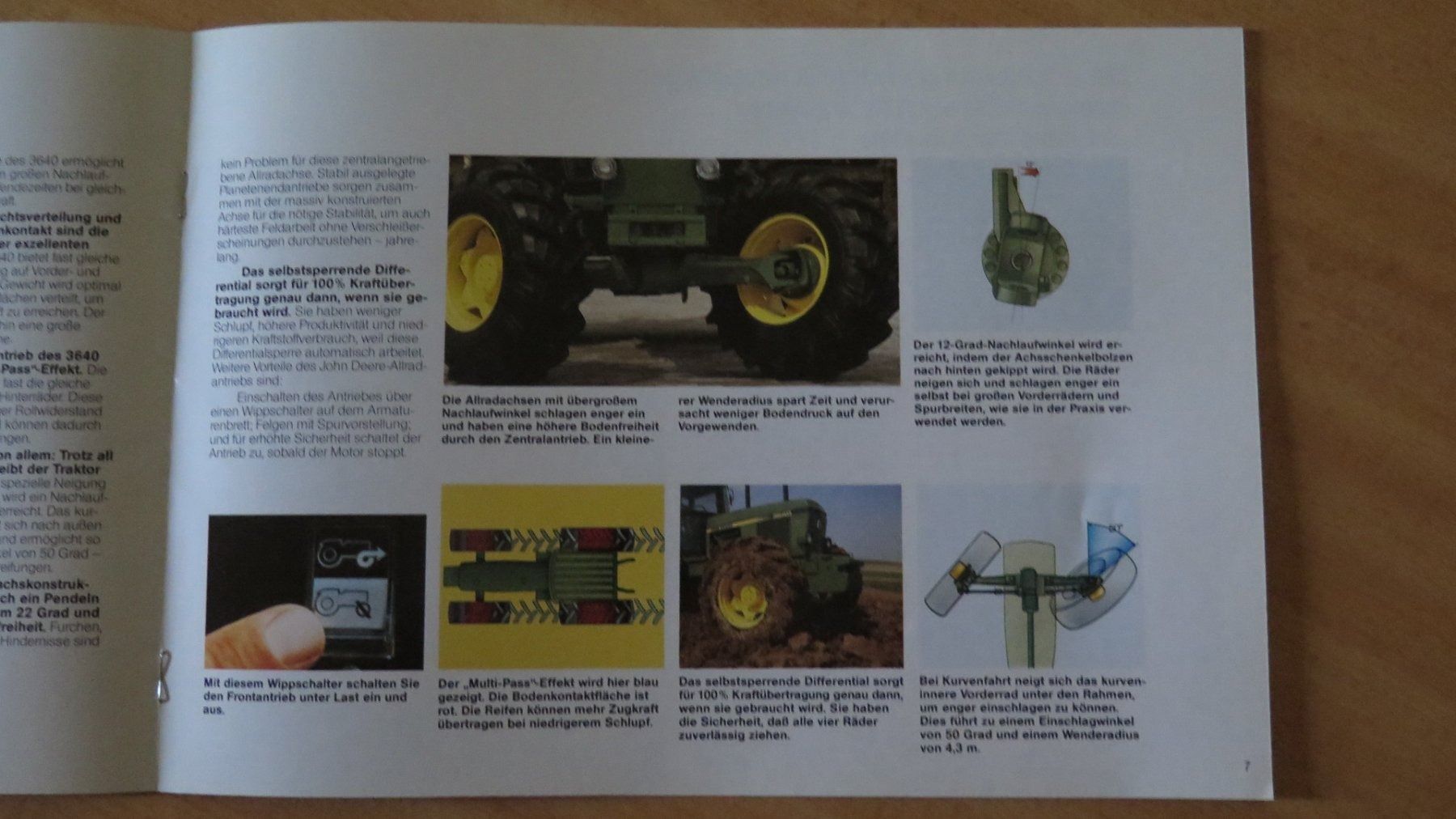 John Deere Trattori: JOHN DEERE Traktor 3640 Allrad Prospekt – Nuovo (secondo la descrizione) da Eiken venduto da HSE44 6