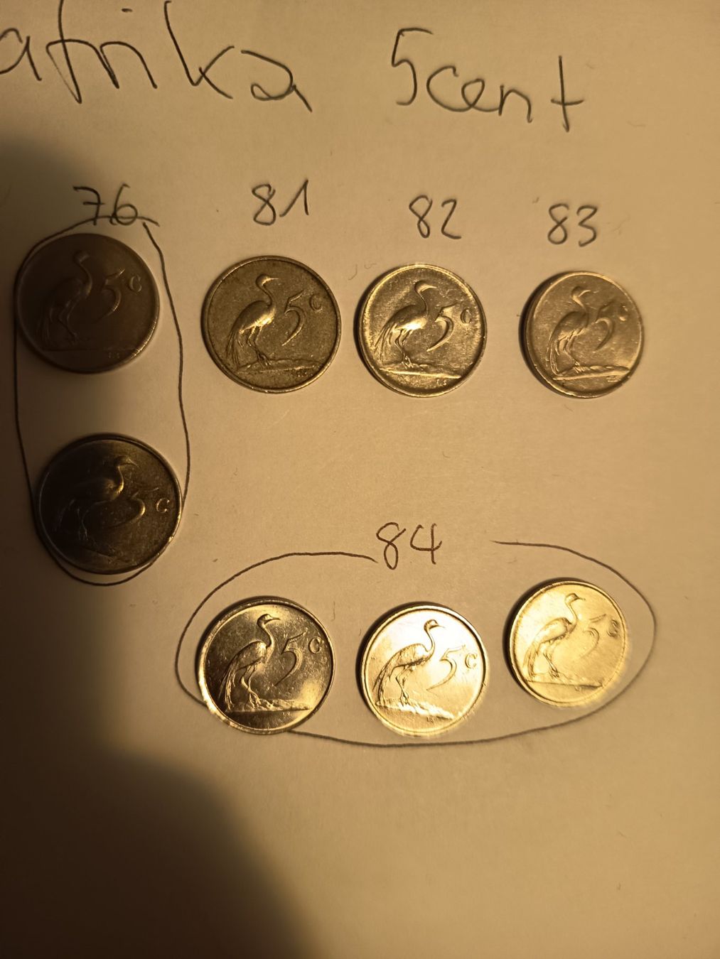 Tutti le monete: 5 cent 1965 -84 südafrika grip nr101 – Usato da Wattwil venduto da LuckyLegoandCoins 7
