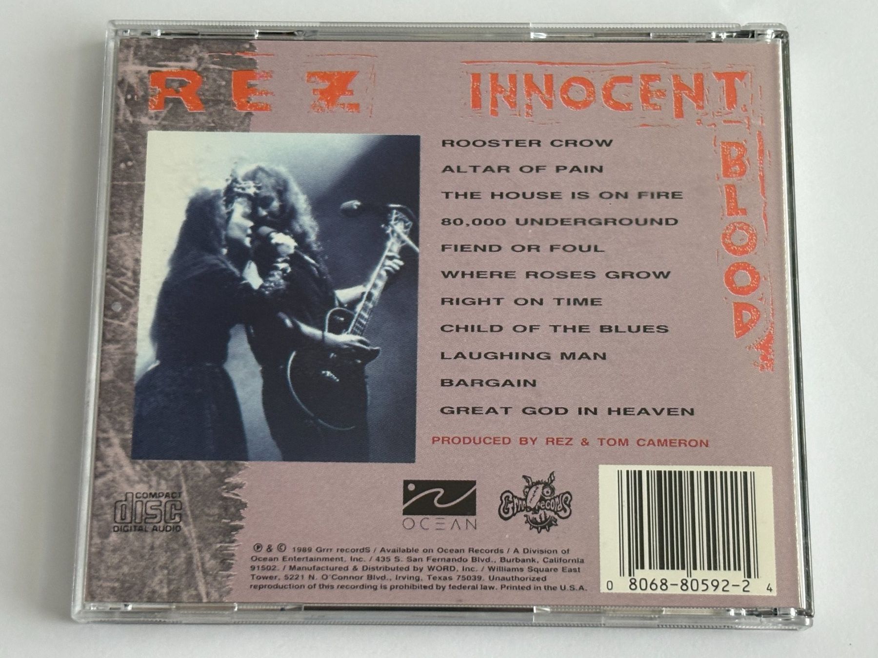 CD: REZ - Innocent blood – Usato da Lohn-Ammannsegg venduto da Gladiator 1